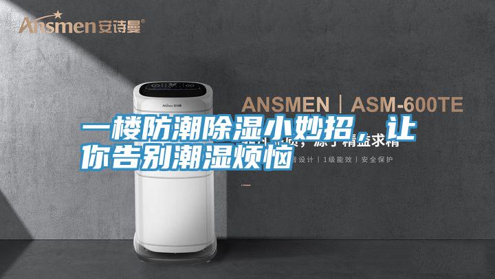 一樓防潮除濕小妙招，讓你告別潮濕煩惱