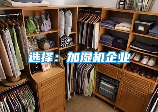 選擇：加濕機企業