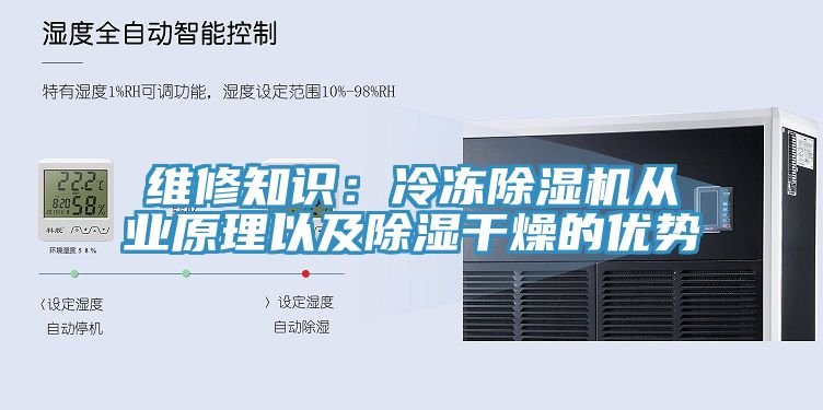 維修知識：冷凍除濕機從業原理以及除濕干燥的優勢