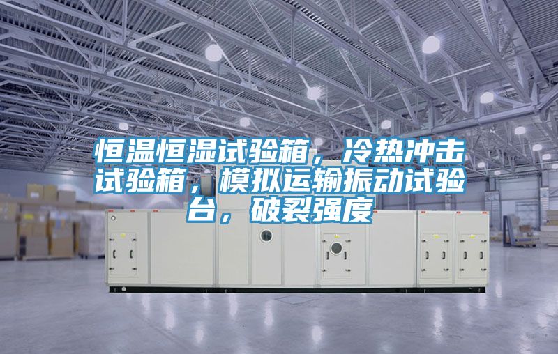 恒溫恒濕試驗箱,冷熱沖擊試驗箱,模擬運輸振動試驗臺,破裂強度