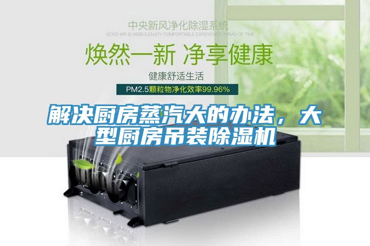 解決廚房蒸汽大的辦法,大型廚房吊裝除濕機(jī)