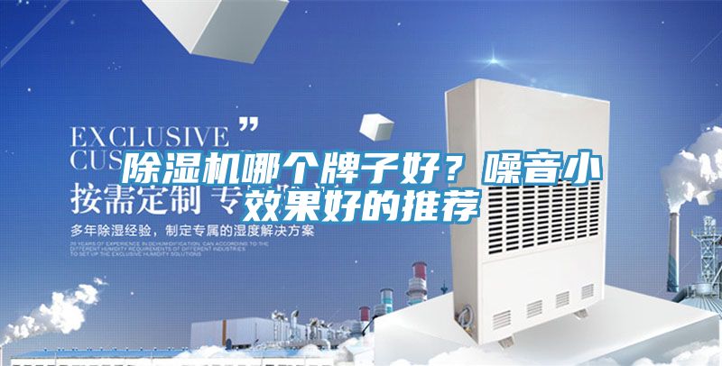 除濕機哪個牌子好?噪音小效果好的推薦