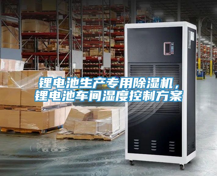 鋰電池生產(chǎn)專用除濕機(jī),鋰電池車間濕度控制方案