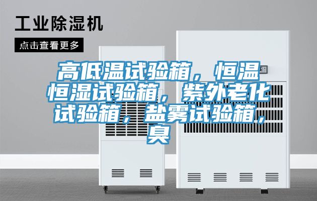 高低溫試驗箱，恒溫恒濕試驗箱，紫外老化試驗箱，鹽霧試驗箱，臭